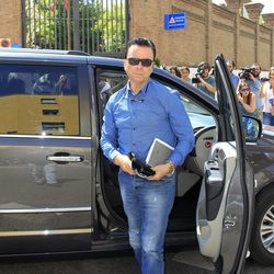 José Ortega Cano entrando en el centro de reinserción Victoria Kent