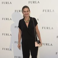 Samantha Vallejo-Nágera en la fiesta de llegada de Furla a España