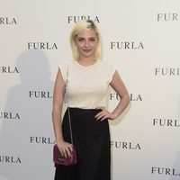 Miriam Giovanelli en la fiesta de llegada de Furla a España