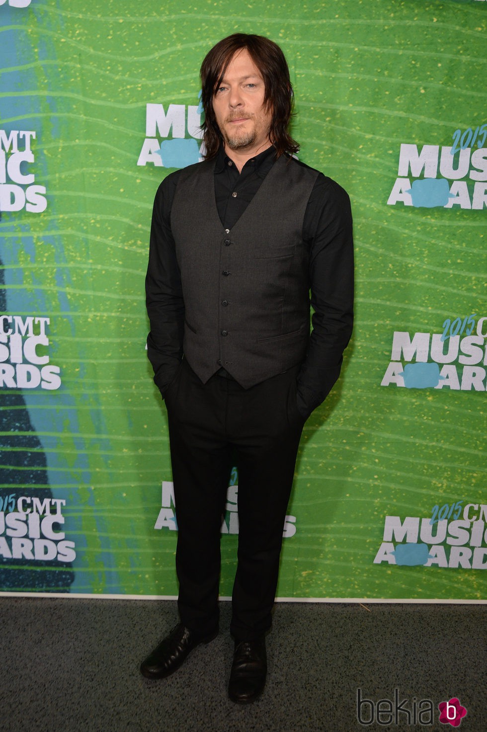 Norman Reedus en los CMT Music Awards 2015