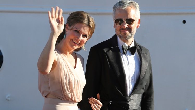 Marta Luisa de Noruega y Ari Behn en la cena de gala previa a la boda de Carlos Felipe de Suecia y Sofia Hellqvist