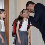 La complicidad del Rey Felipe VI con sus hijas