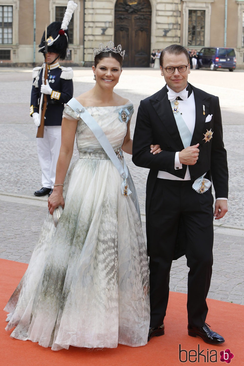 Victoria y Daniel de Suecia en la boda de Carlos Felipe de Suecia y Sofia Hellqvist