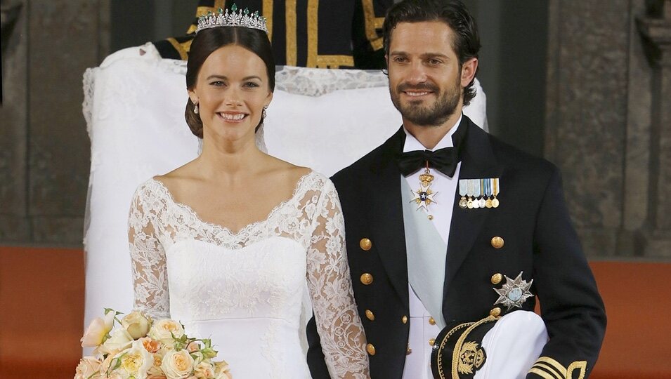 Carlos Felipe de Suecia y Sofia Hellqvist el día de su boda