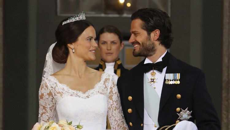 Carlos Felipe de Suecia y Sofia Hellqvist, muy enamorados tras su boda