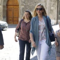 La Infanta Cristina con su hija Irene el día de su 50 cumpleaños