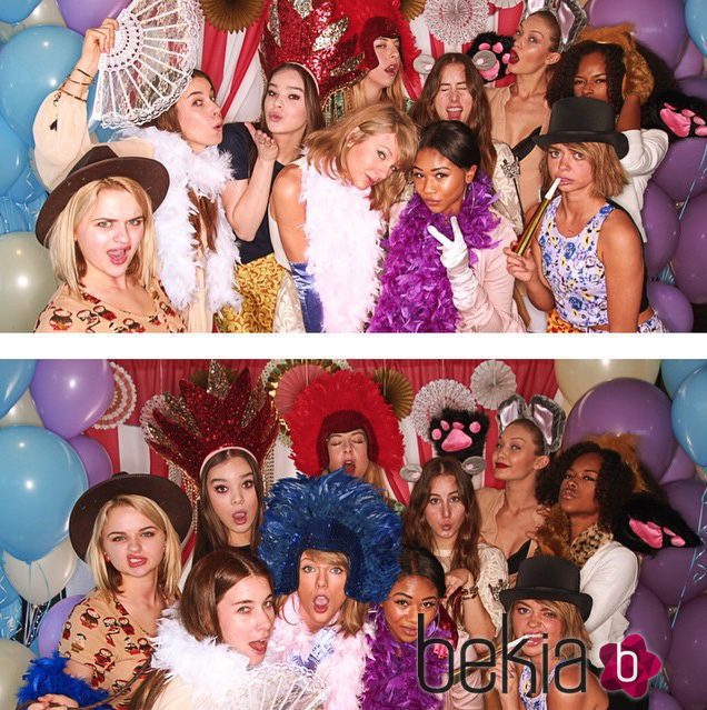 Taylor Swift le organiza el baby shower a Jaime King