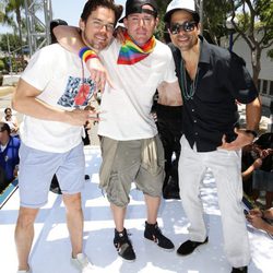 Channing Tatum y Matt Bomer revolucionan el desfile del Orgullo Gay en Los Ángeles