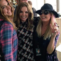 Melanie C, Geri Halliwell y Emma Bunton se reencuentran en el 'Isle Of Wight Festival'