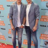 Gemeliers en el estreno de 'Ahora o nunca'