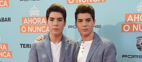 Gemeliers en el estreno de 'Ahora o nunca'