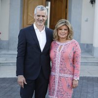 Terelu Campos y José Valenciano en la fiesta del 74 cumpleaños de María Teresa Campos