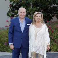 Carmen Borrego y José Carlos Bernal en la fiesta del 74 cumpleaños de María Teresa Campos