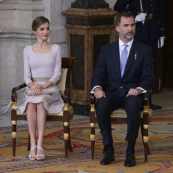 Los Reyes Felipe y Letizia en la entrega de las Medallas al Mérito Civil 2015