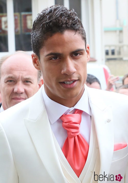 Rapahel Varane se casa con Camille Tytgat en Francia