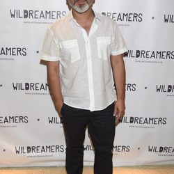 Javier Gutiérrez durante una fiesta de la firma Wildreamers en Madrid