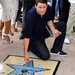 Channing Tatum recibe su estrella en el Paseo de la Fama de Miami