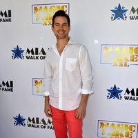 Matt Bomer en el Paseo de la Fama de Miami