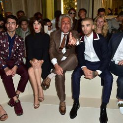 Joe Jonas, Giancarlo Giammetti o Zayn Malik no quisieron perderse el desfile de la moda masculina de París