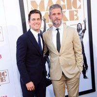 Matt Bomer y Simon Halls en la premiere de 'Magic Mike XXL' en Los Angeles