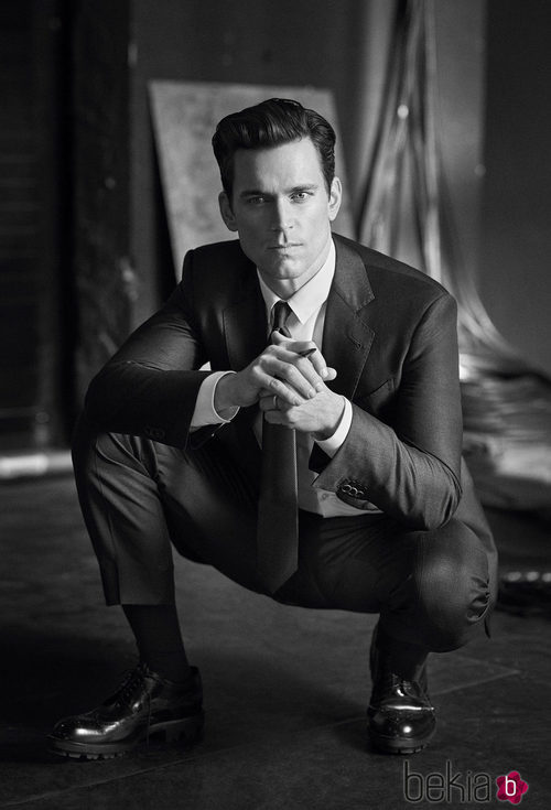 Matt Bomer en la campaña de Armani 'Trajes hechos a medida'