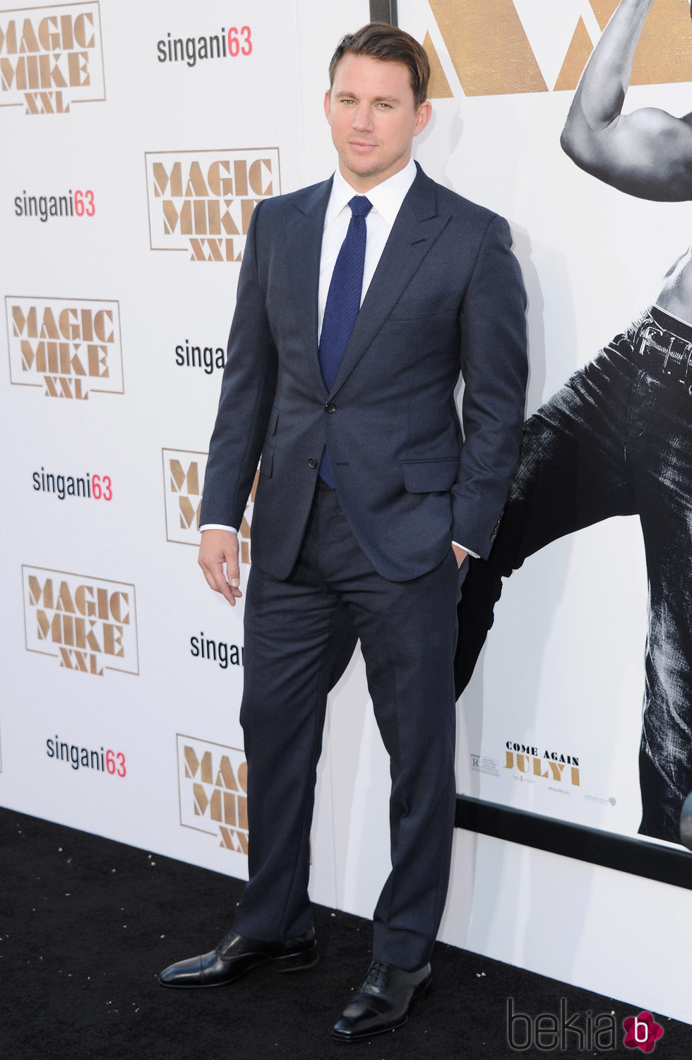 Channing Tatum en la premiere de 'Magic Mike XXL' en Los Angeles