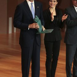 Los Reyes Felipe y Letizia en los Premios Princesa de Girona 2015