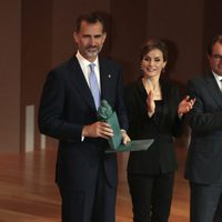 Los Reyes Felipe y Letizia en los Premios Princesa de Girona 2015