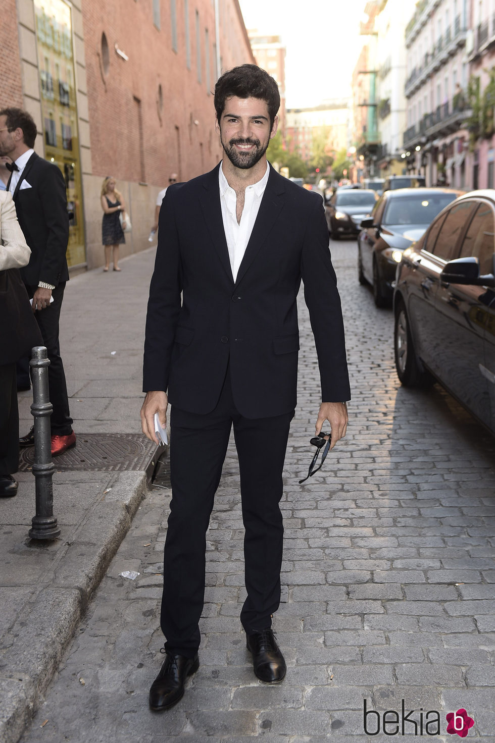 Miguel Ángel Muñoz en la fiesta de la embajada de EEUU por el Día de la Independencia