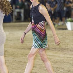 Carlota Casiraghi en la clausura del Concurso de Saltos de Monte-Carlo 2015