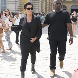 Kris Jenner y Corey Gamble visitan el Palacio de Versalles