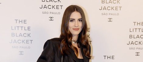 La modelo Luisa Moraes en photocall