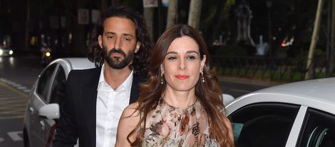 Raquel Sánchez Silva y Matías Dumont a su llegada a una exposición del Thyssen