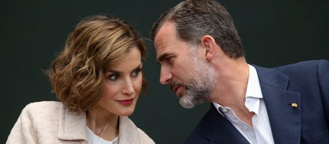 Los Reyes Felipe y Letizia en el Museo Manuel Felguérez en Zacatecas