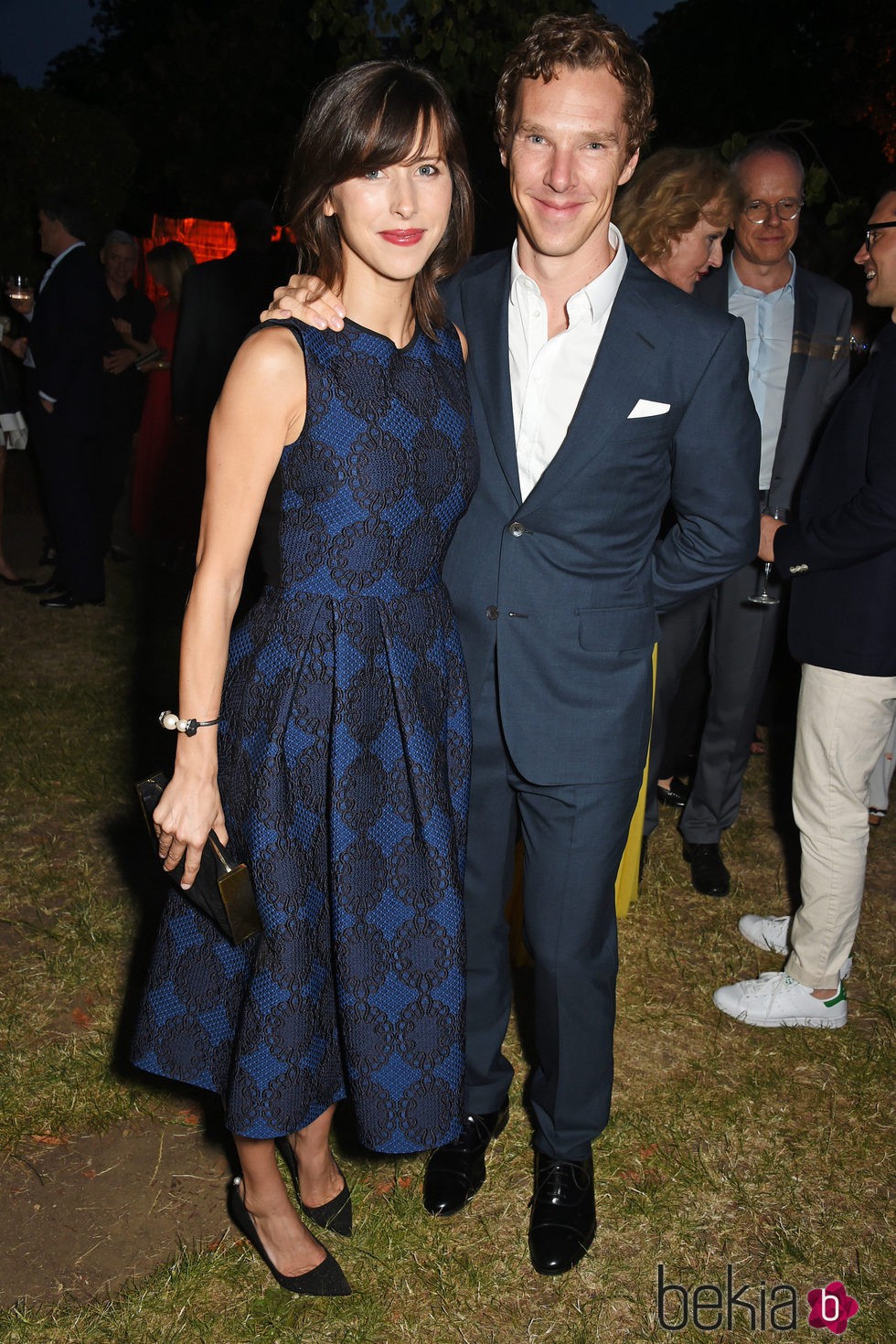 Sophie Hunter y Benedict Cumberbatch en la fiesta de verano de The Serpentine Gallery