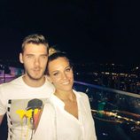 Edurne y David De Gea, sonrientes y felices en sus vacaciones