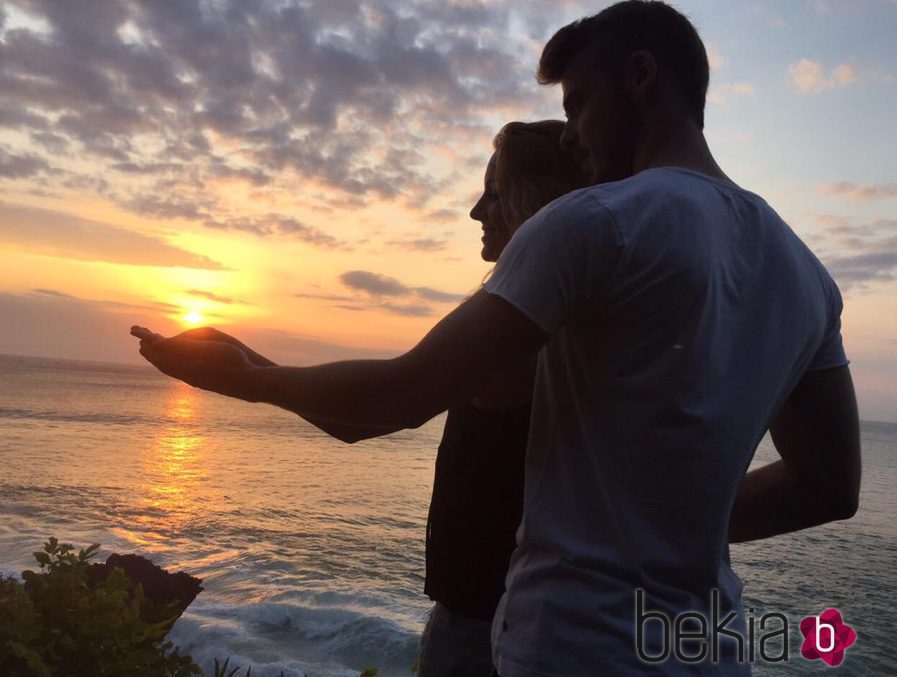 Edurne y David De Gea, muy románticos en sus vacaciones en Asia