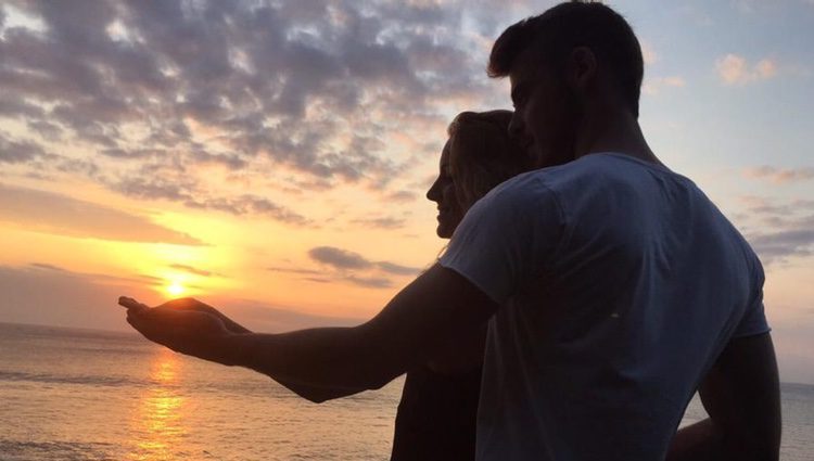 Edurne y David De Gea, muy románticos en sus vacaciones en Asia