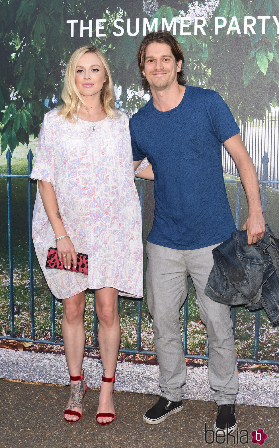 Fearne Cotton y Jesse Wood en la fiesta de verano de The Serpentine Gallery