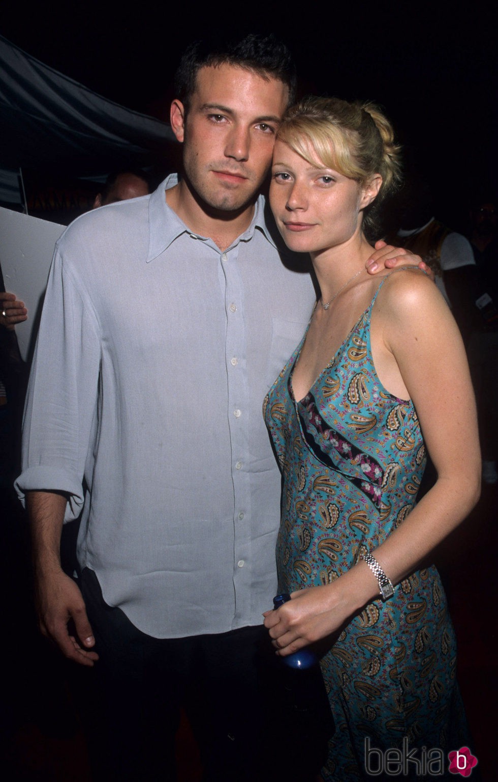 Ben Afleck y Gwyneth Paltrow en la premiere de 'Armageddon'