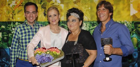 Cristina Cifuentes, en los Premios Orgullo 2015 en Madrid