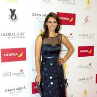 Fabiola Martínez en la alfombra roja de los Global Gift 2015