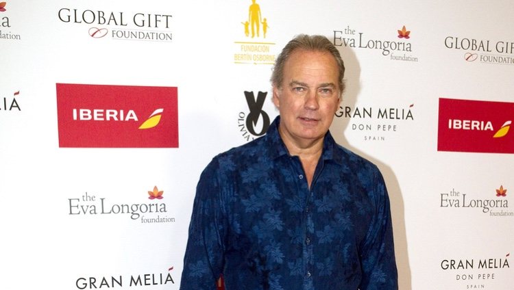 Bertín Osborne en la alfombra roja de los Global Gift 2015