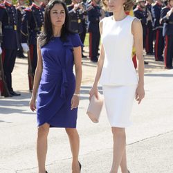 La Reina Letizia con la Primera Dama de Perú en Madrid