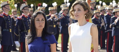 La Reina Letizia con la Primera Dama de Perú en Madrid