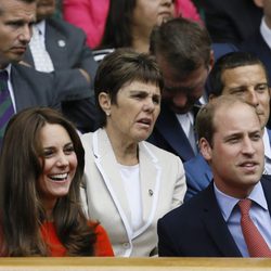 El Príncipe Guillermo y Kate Middleton en Wimbledon 2015