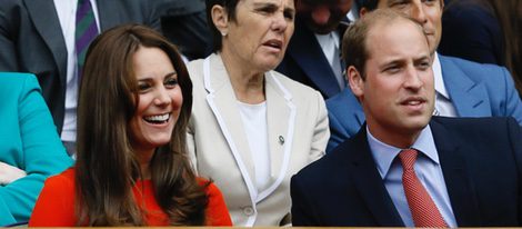 El Príncipe Guillermo y Kate Middleton en Wimbledon 2015