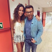 Lara Álvarez se reencuentra con Jorge Javier Vázquez a su vuelta de Honduras