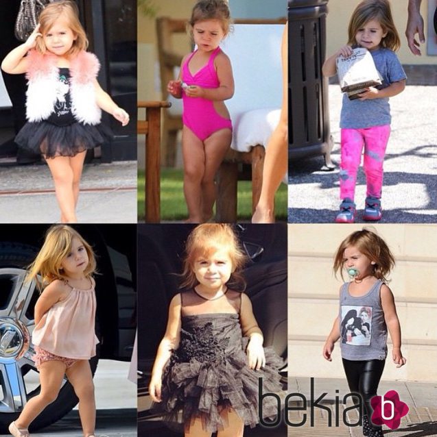 Scott Disick felicita a su hija Penelope con un collage en Instagram