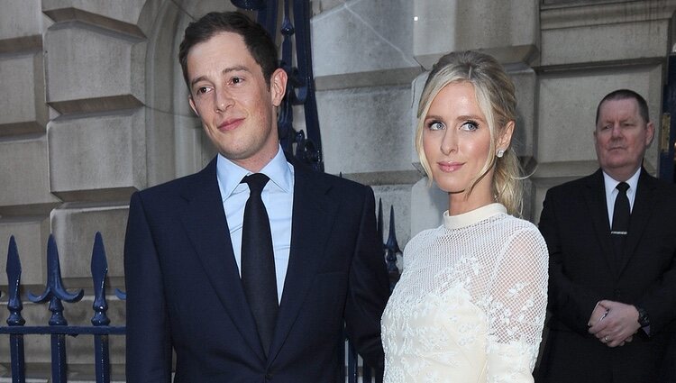 James Rothschild y Nicky Hilton en la celebración previa a su boda